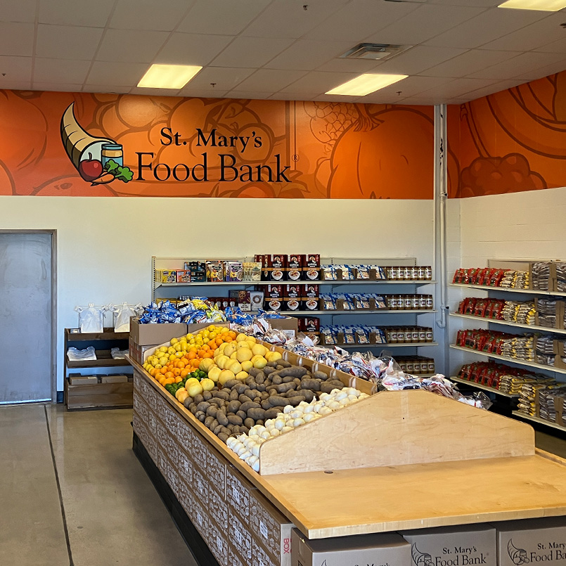 SMFB client choice pantry in Surprise, AZ